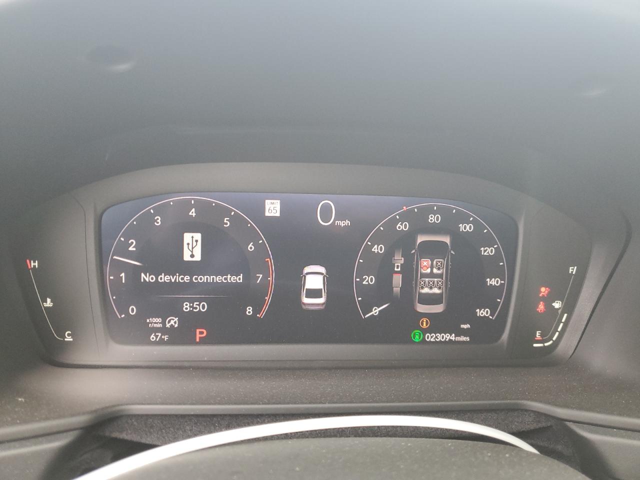 2023 HONDA ACCORD EX VIN:1HGCY1F33PA044349