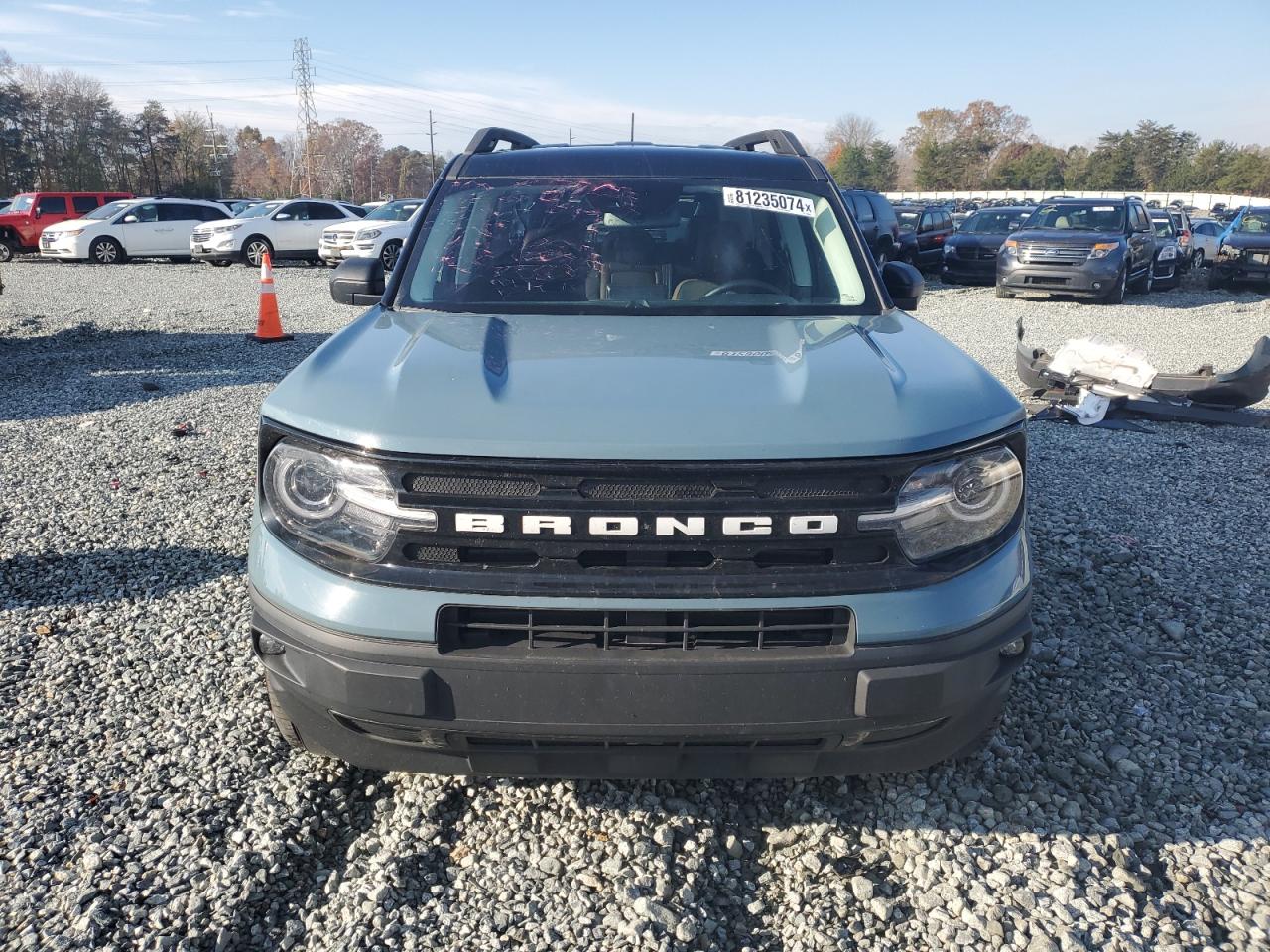2022 FORD BRONCO SPORT OUTER BANKS VIN:3FMCR9C67NRD52535
