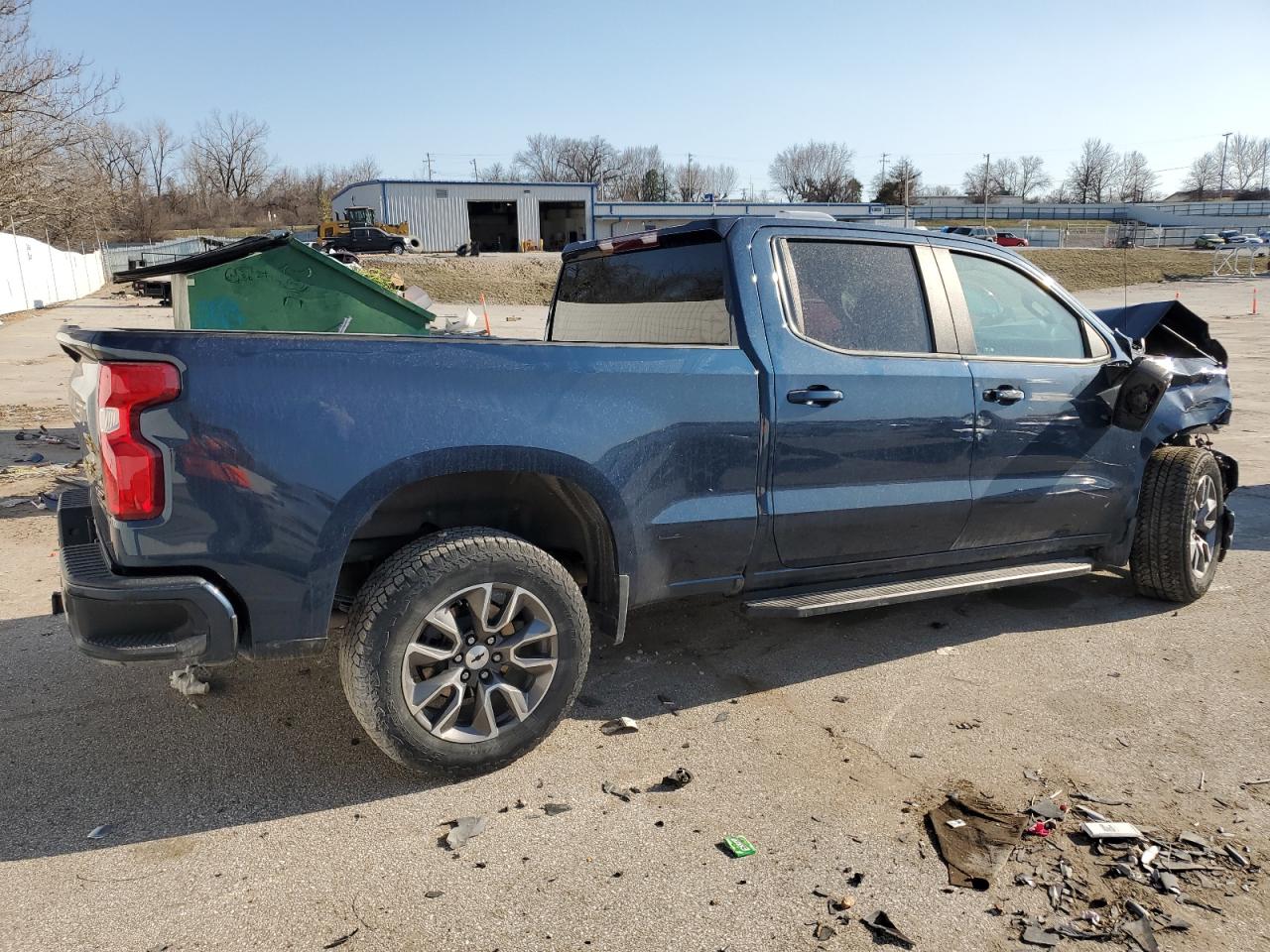 2022 CHEVROLET SILVERADO LTD K1500 RST VIN:3GCUYEEDXNG210482