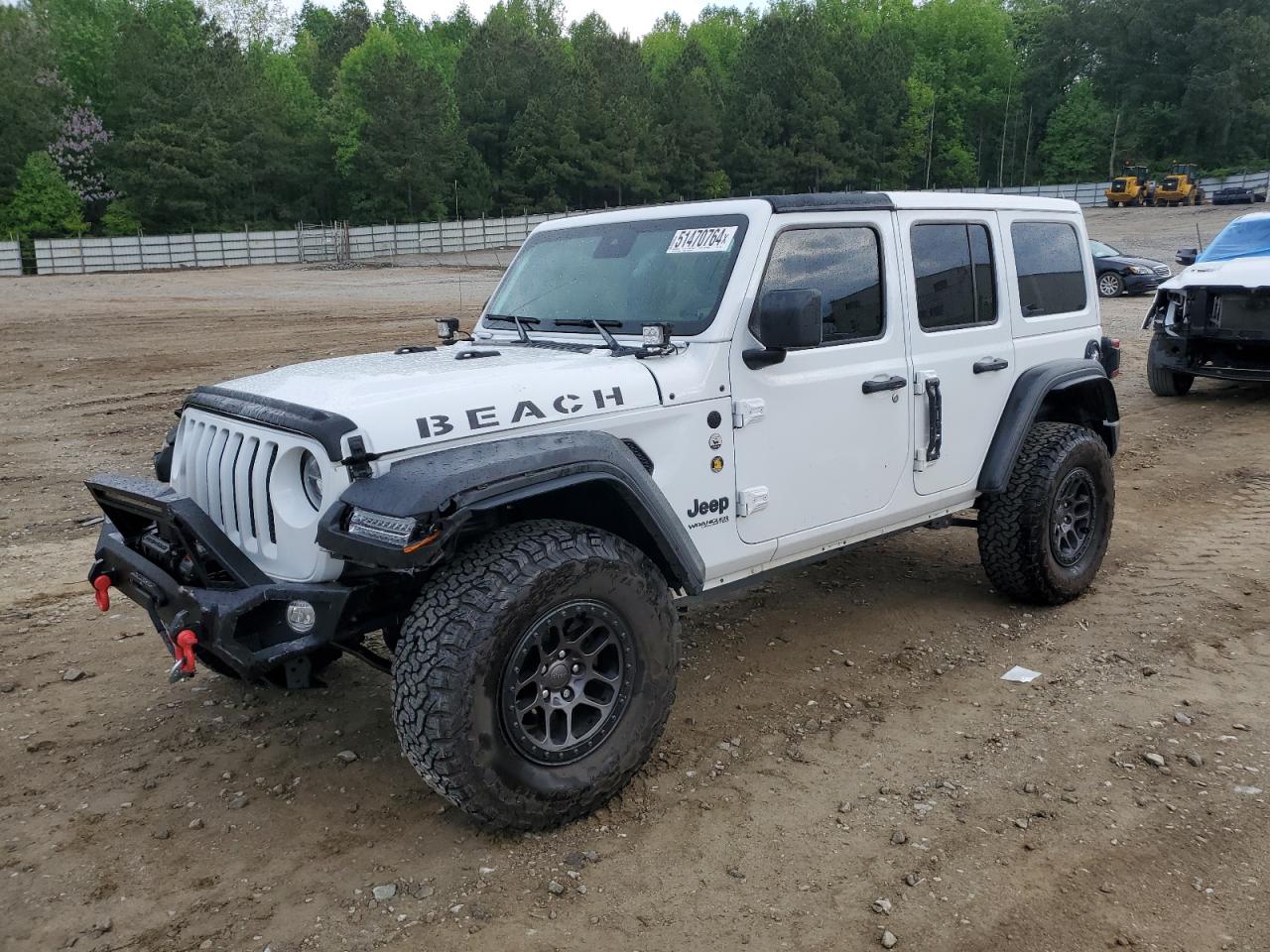 2022 JEEP WRANGLER UNLIMITED SPORT VIN:1C4HJXDGXNW218600