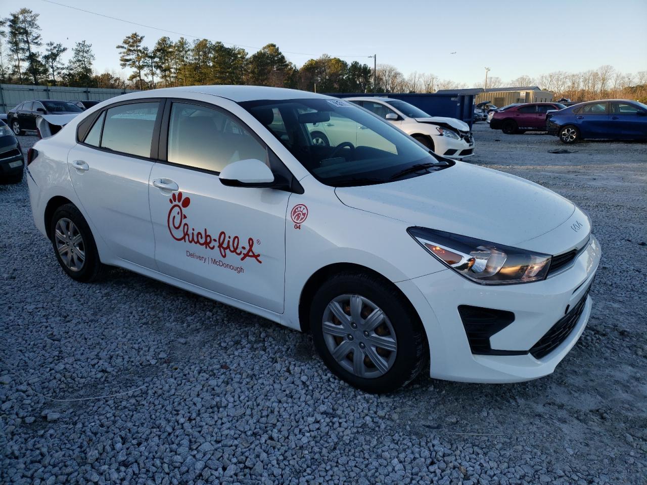 2022 KIA RIO LX VIN:3KPA24AD0NE444842