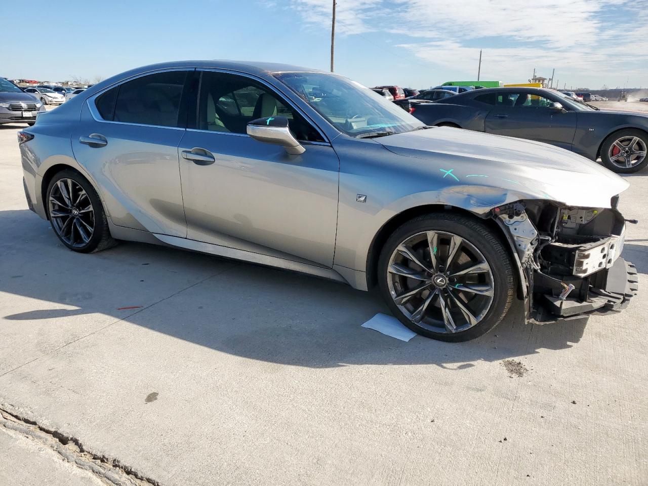 2022 LEXUS IS 350 F SPORT VIN:JTHGZ1B2XN5048977