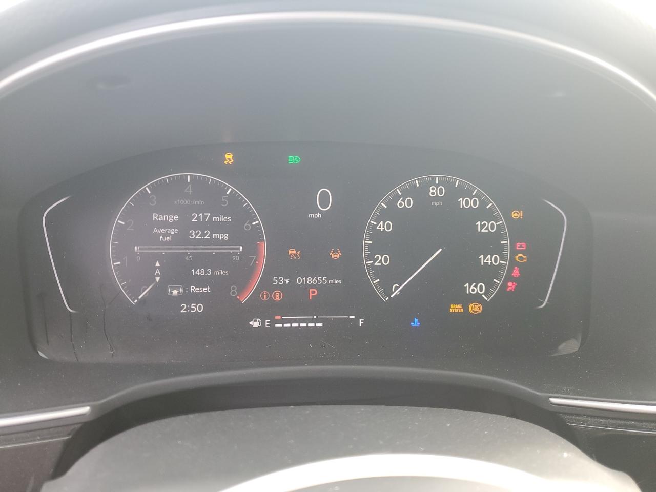 2023 HONDA CIVIC EXL VIN:19XFL1H78PE002220
