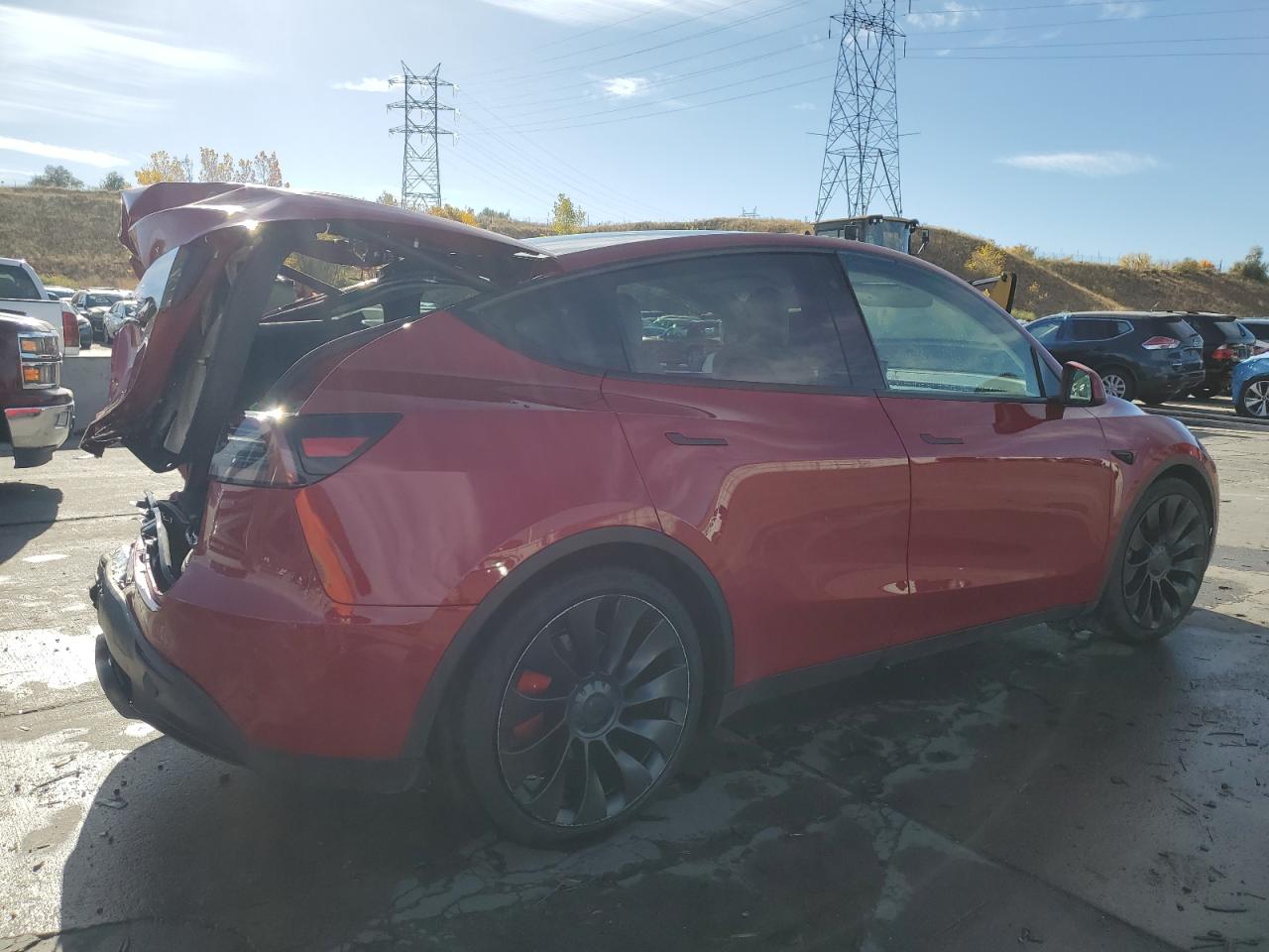 2022 TESLA MODEL Y  VIN:7SAYGDEF4NF547187