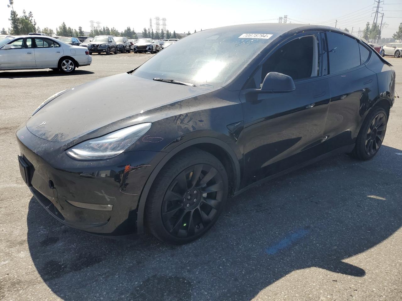 2022 TESLA MODEL Y  VIN:7SAYGDEEXNF349981