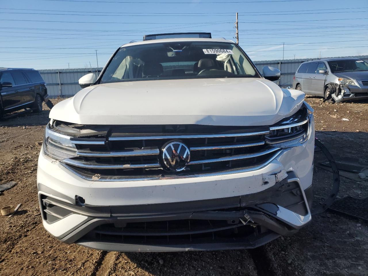 2022 VOLKSWAGEN TIGUAN SE VIN:3VV2B7AX0NM138831