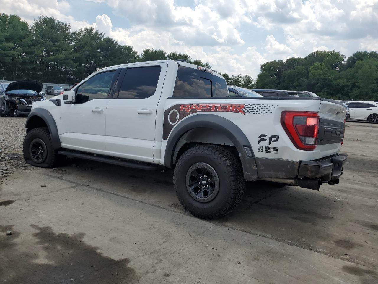 2022 FORD F150 RAPTOR VIN:1FTFW1RG6NFA83520