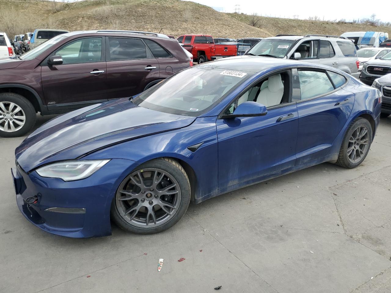 2022 TESLA MODEL S  VIN:5YJSA1E57NF469210