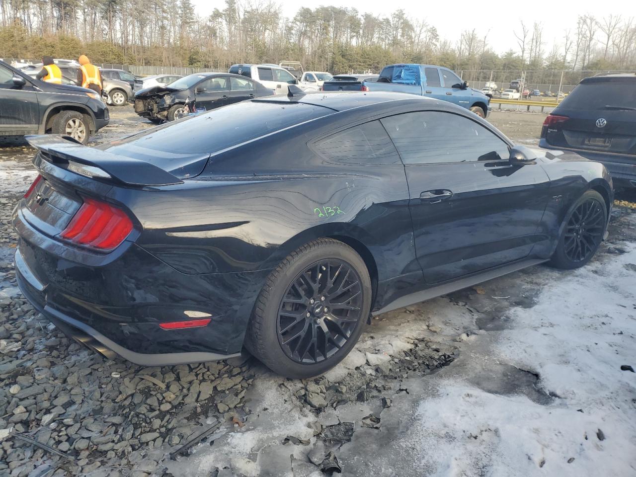 2022 FORD MUSTANG GT VIN:1FA6P8CF0N5129649