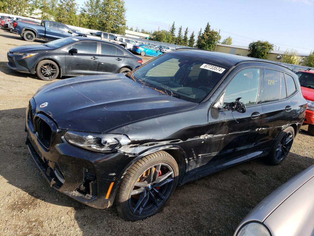 2022 BMW X3 M40I VIN:5UX83DP09N9N25437