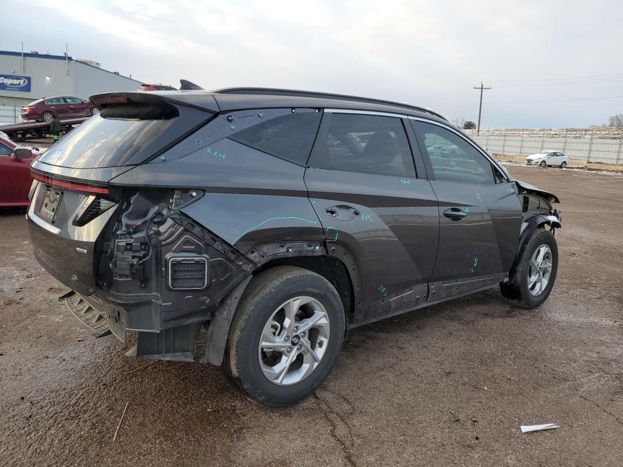 2023 HYUNDAI TUCSON SEL VIN:5NMJBCAE2PH259707