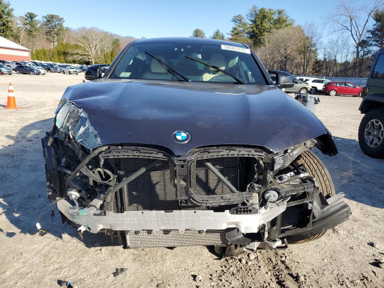 2022 BMW X4 M40I VIN:5UX43DT03N9K31827