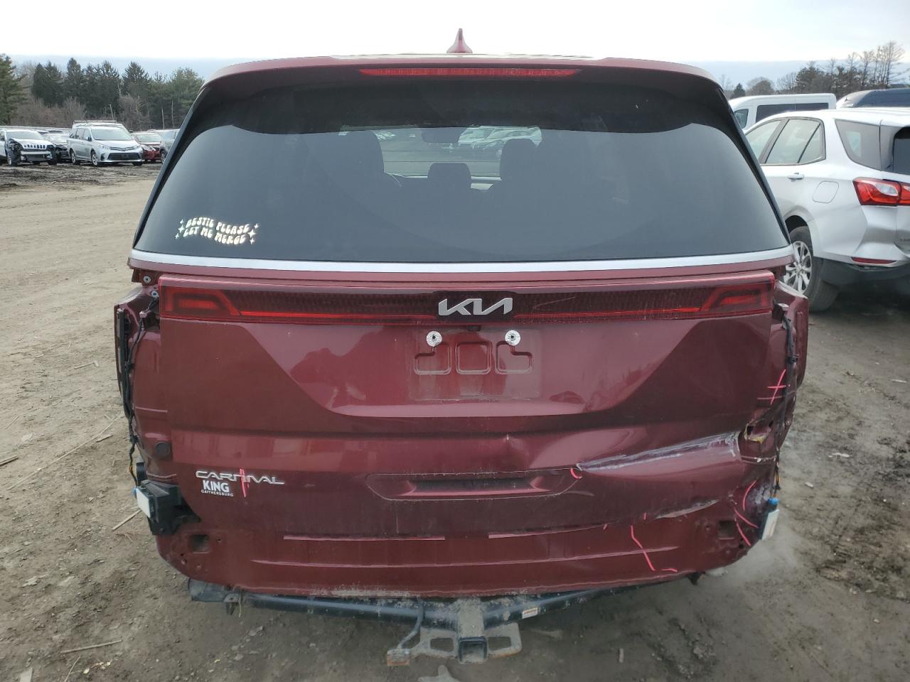 2023 KIA CARNIVAL EX VIN:KNDNC5H31P6251982
