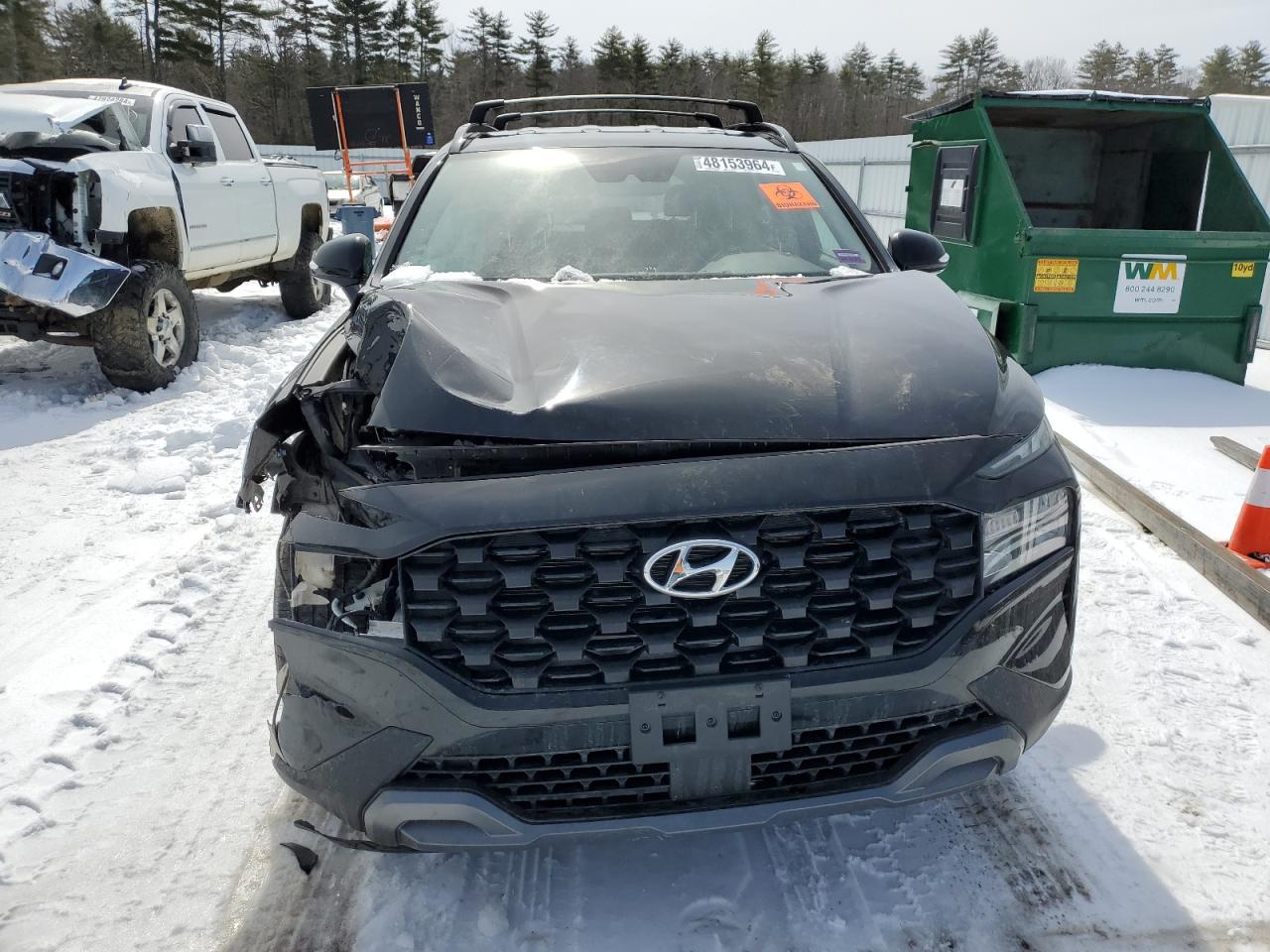 2022 HYUNDAI SANTA FE SEL VIN:5NMS6DAJ3NH383848