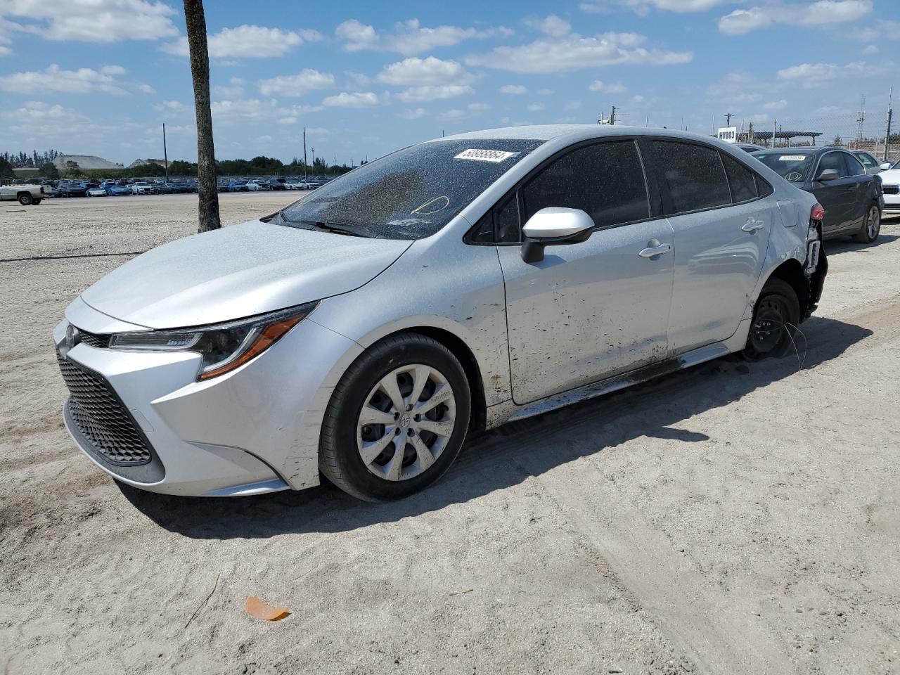 2022 TOYOTA COROLLA LE VIN:JTDEPMAE7N3030668