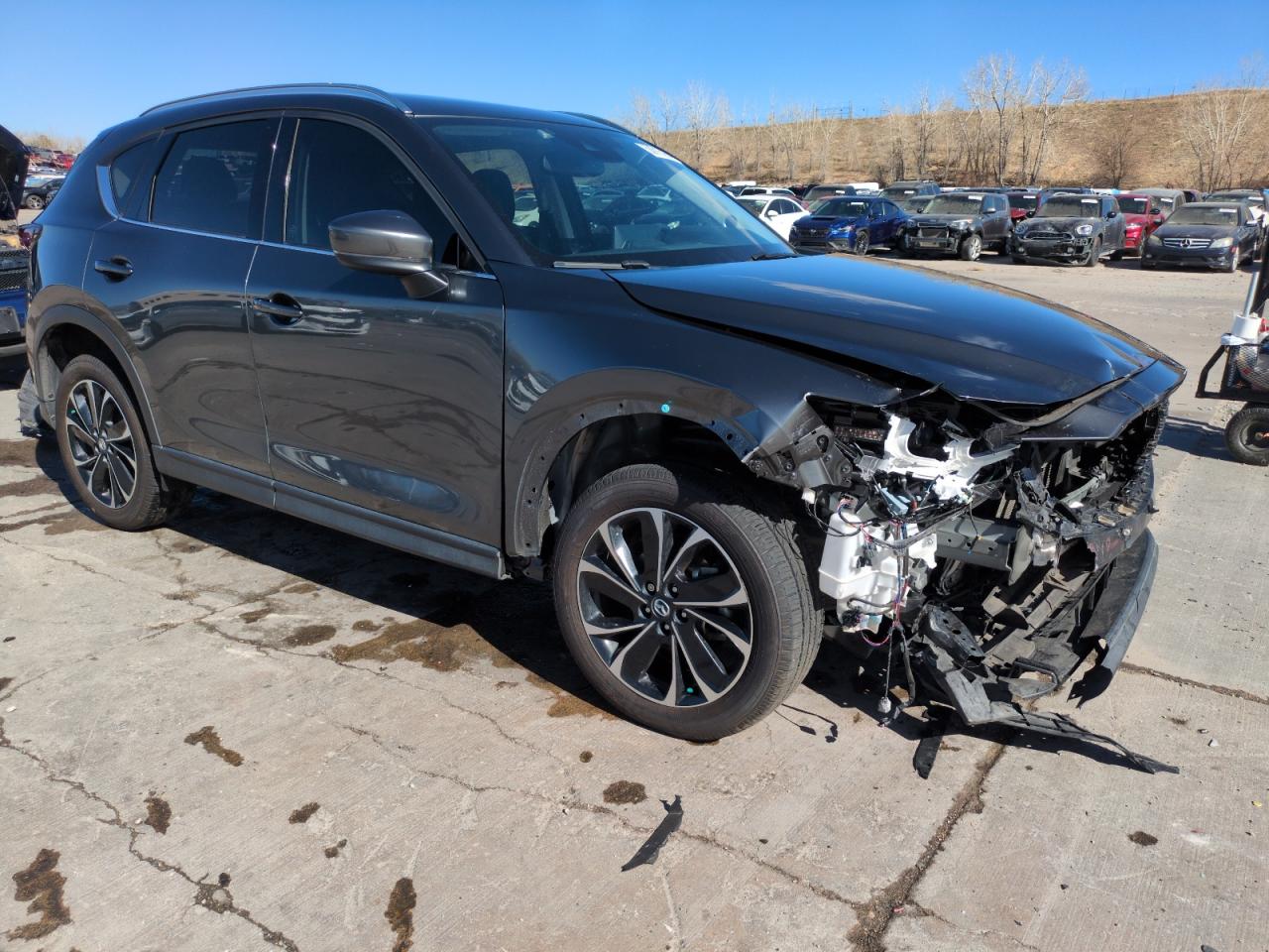 2022 MAZDA CX-5 PREMIUM VIN:JM3KFBDM8N0607732