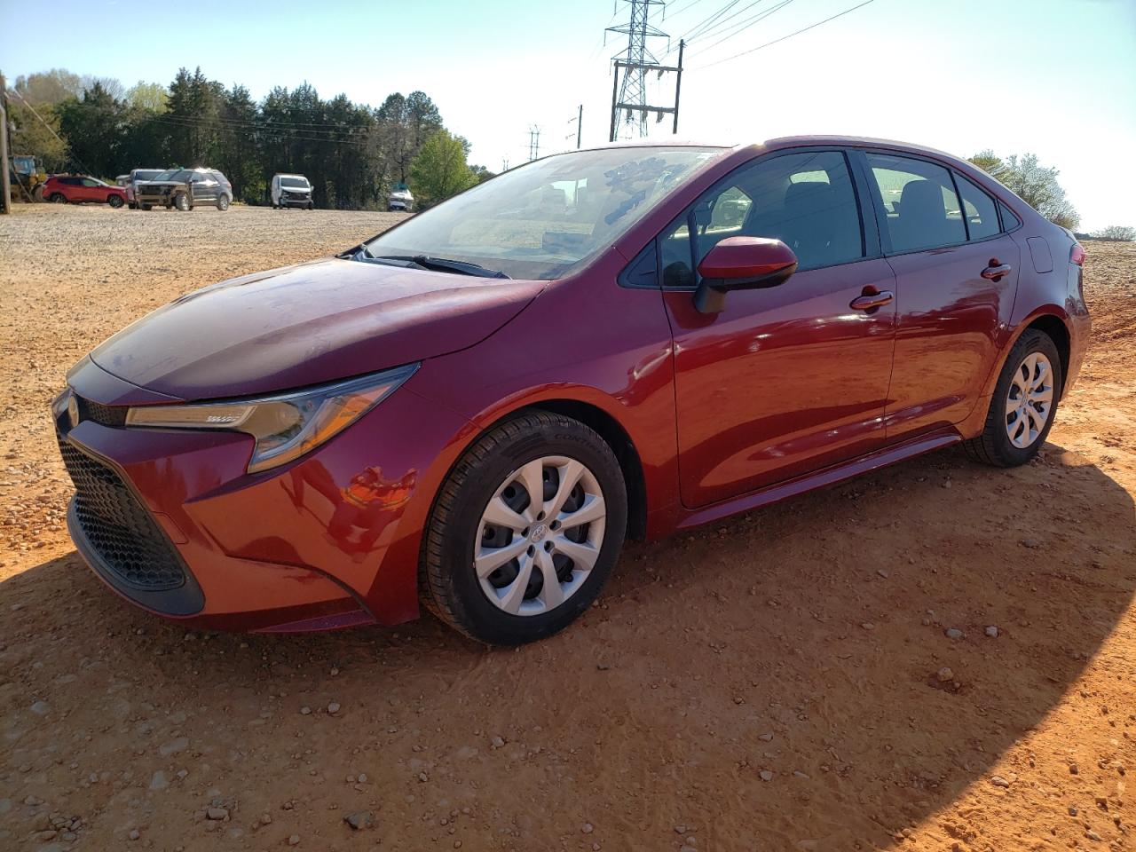 2022 TOYOTA COROLLA LE VIN:JTDEPMAE3NJ227798