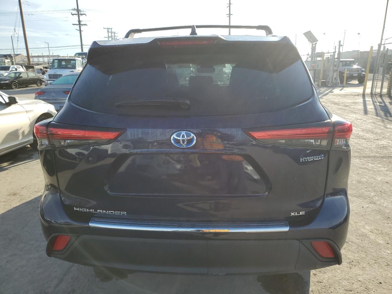 2023 TOYOTA HIGHLANDER HYBRID XLE VIN:5TDKARAH7PS521027