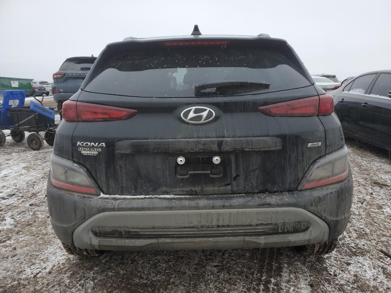 2023 HYUNDAI KONA SEL VIN:KM8K6CAB4PU947453
