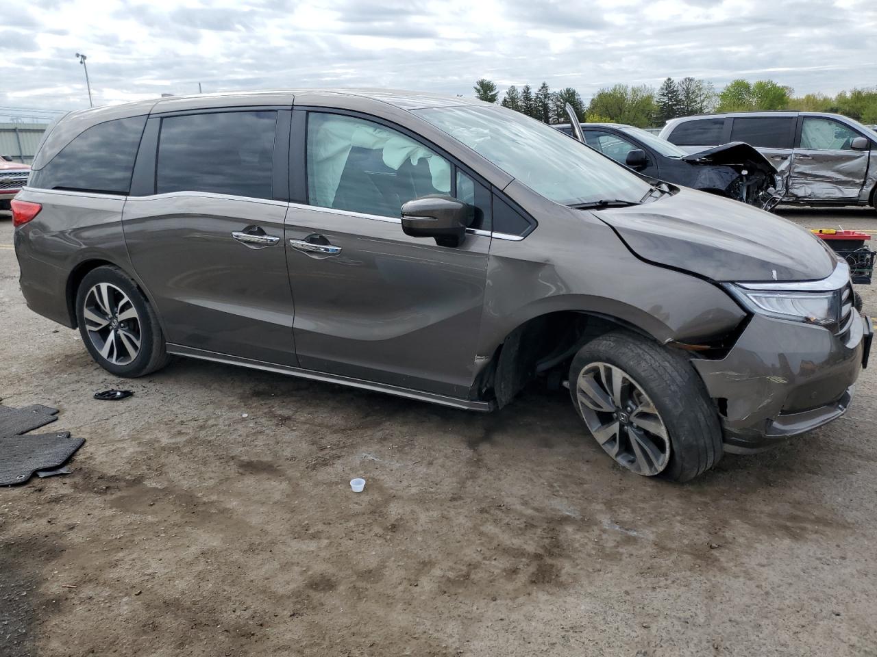 2022 HONDA ODYSSEY TOURING VIN:5FNRL6H84NB016612
