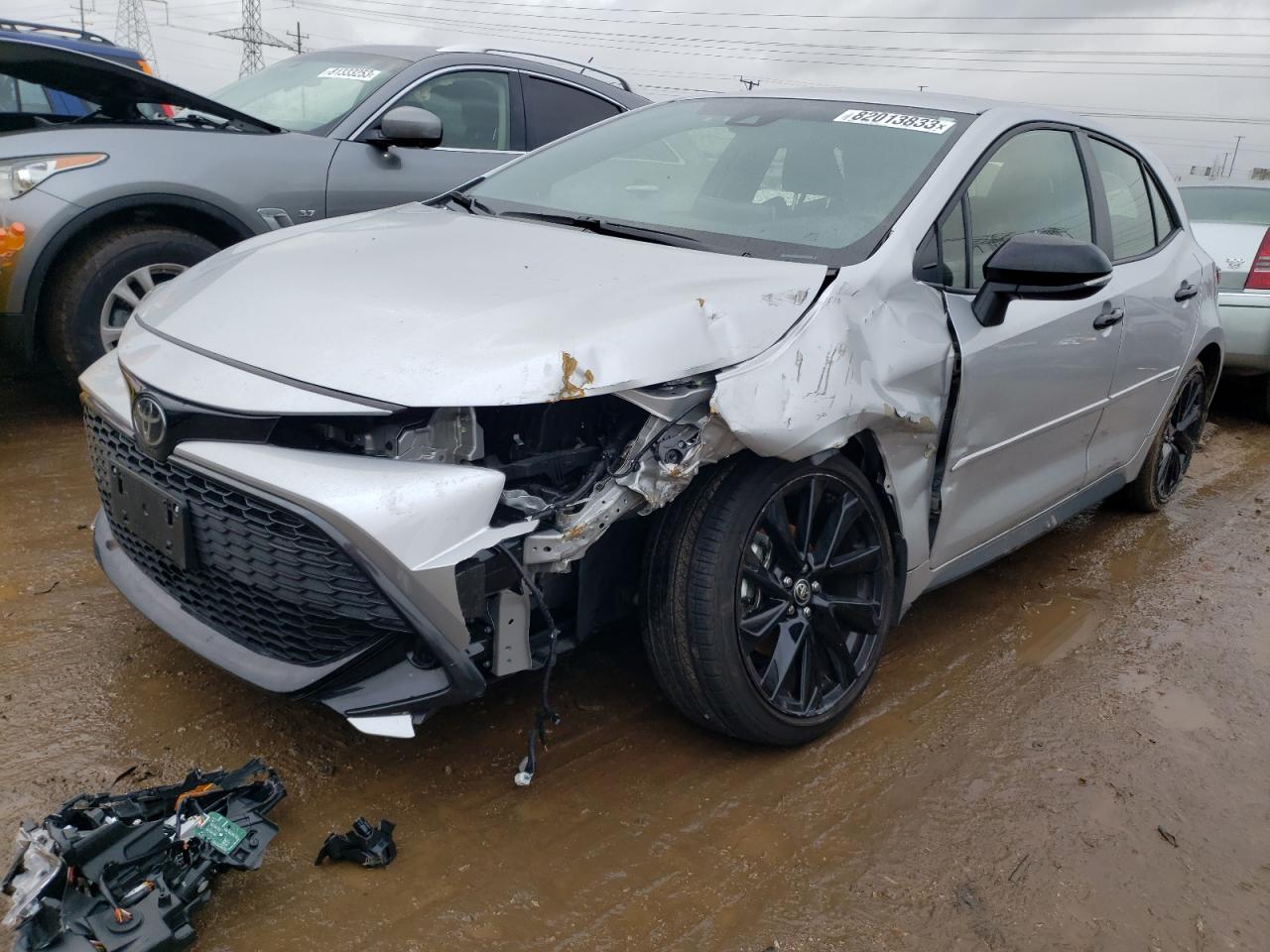 2022 TOYOTA COROLLA SE VIN:JTND4MBE4N3189680