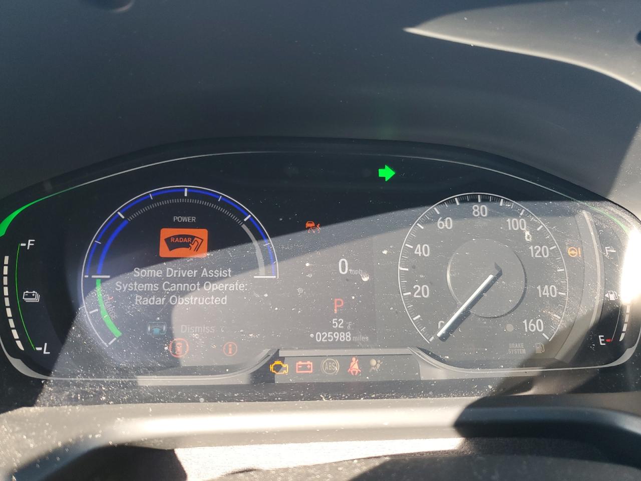 2022 HONDA ACCORD HYBRID SPORT VIN:1HGCV3F26NA035167