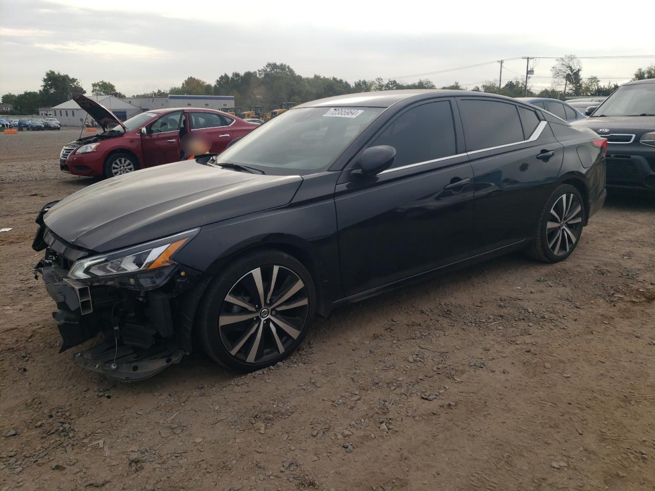 2022 NISSAN ALTIMA SR VIN:1N4BL4CV4NN367160