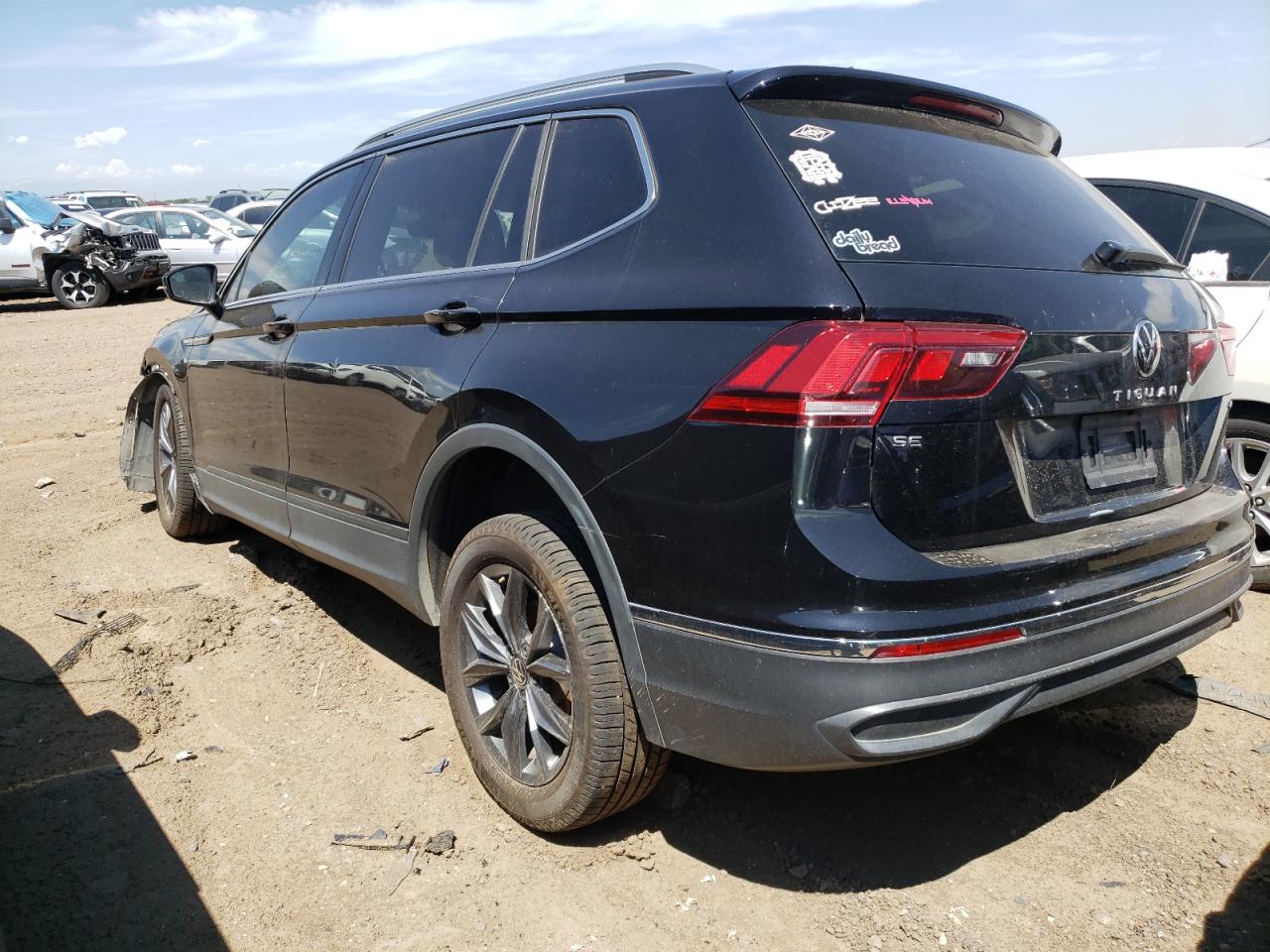 2022 VOLKSWAGEN TIGUAN SE VIN:3VV2B7AXXNM107487