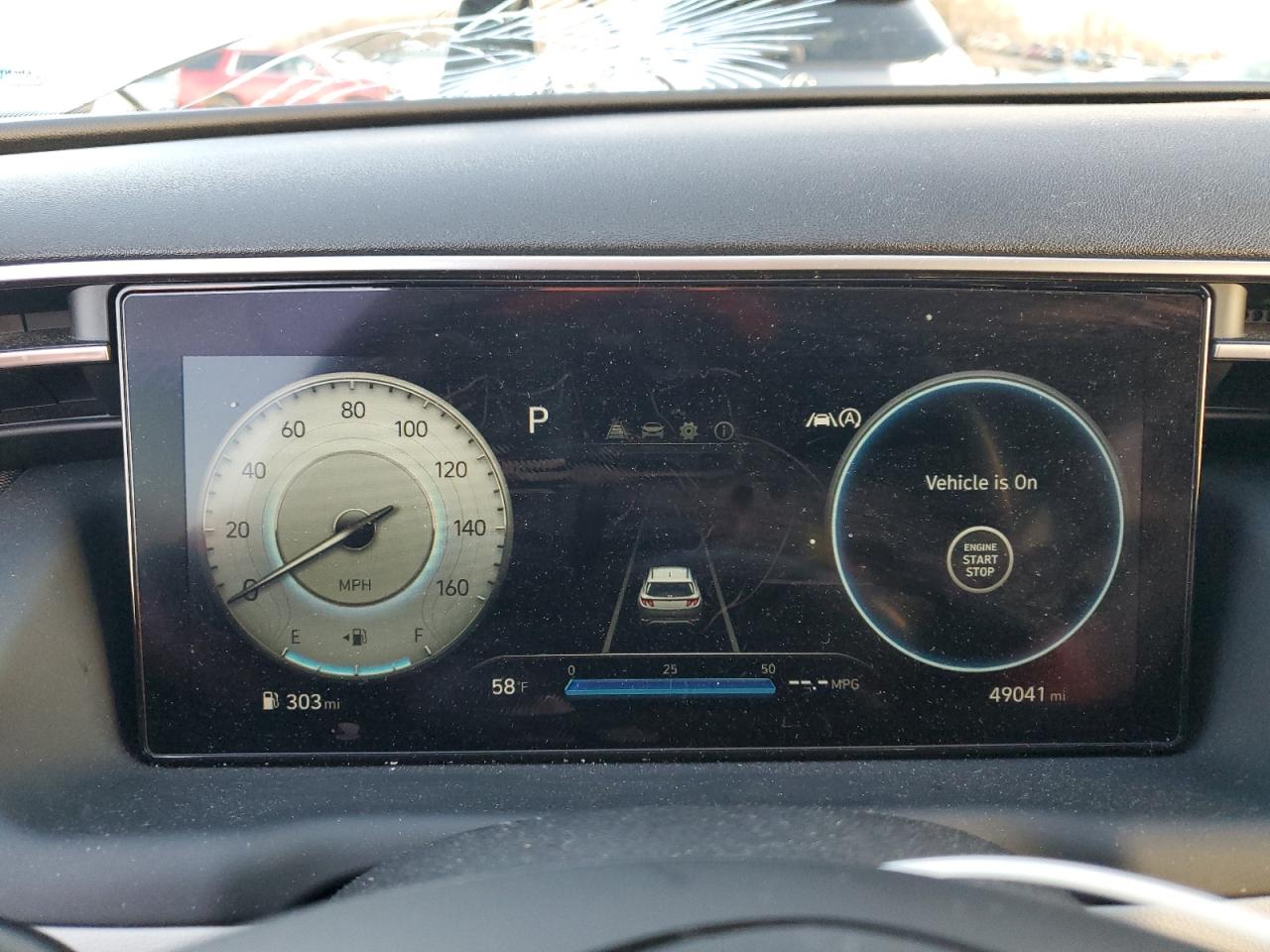 2022 HYUNDAI TUCSON SEL VIN:5NMJC3AE9NH088691