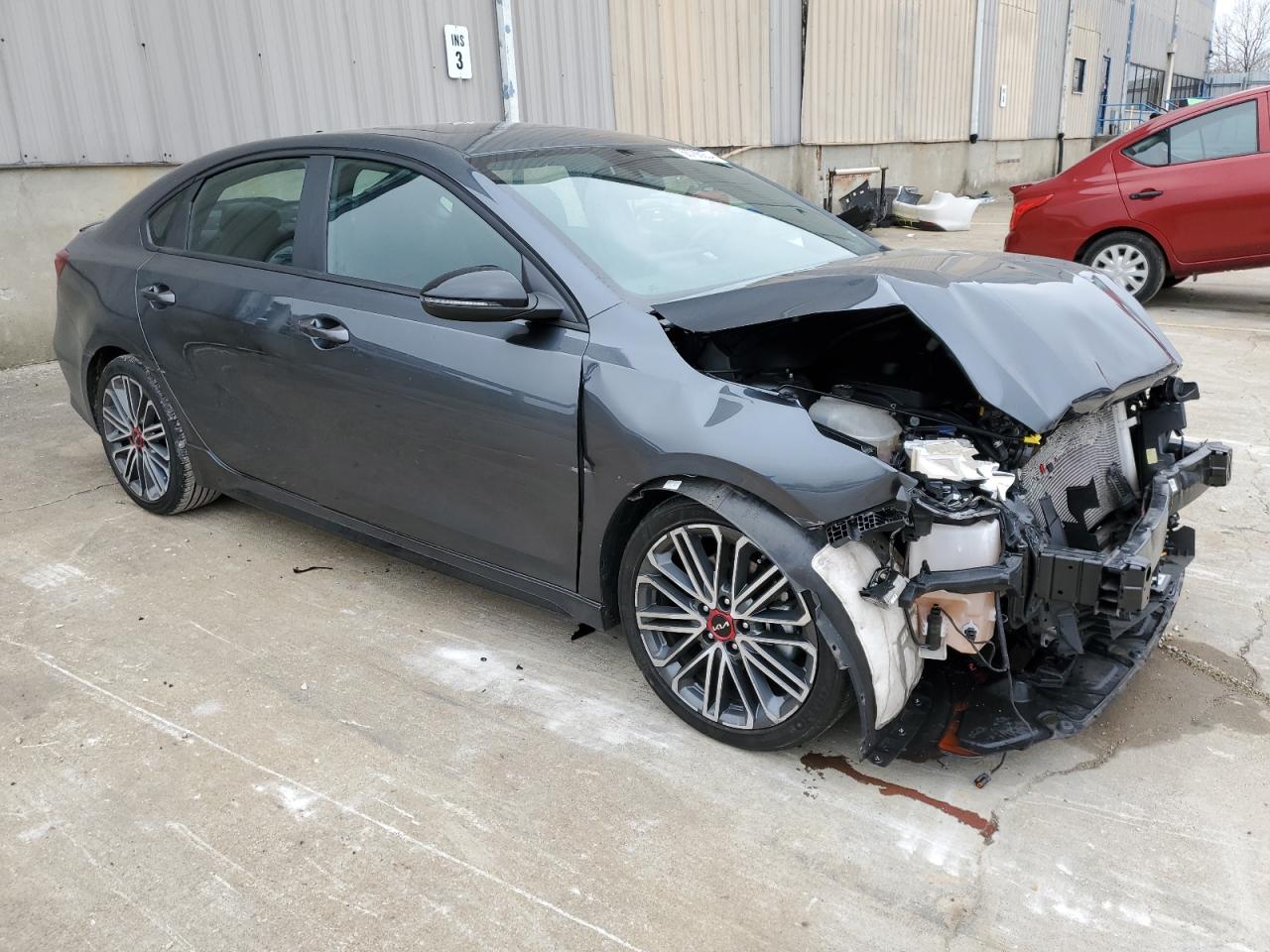 2022 KIA FORTE GT VIN:3KPF44AC8NE464022