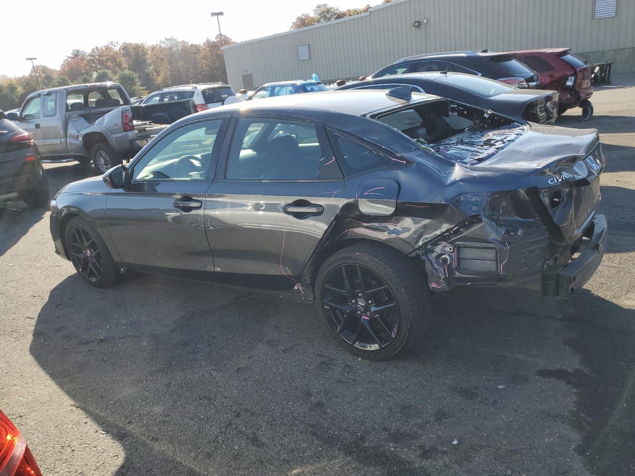 2022 HONDA CIVIC SPORT VIN:2HGFE2F58NH592035