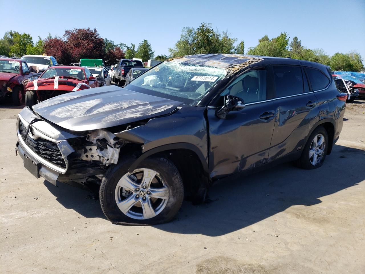 2023 TOYOTA HIGHLANDER L VIN:5TDKDRBH8PS006513