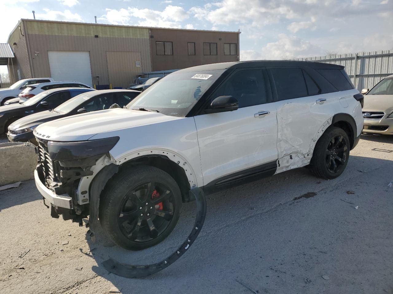 2022 FORD EXPLORER ST VIN:1FM5K8GC0NGA97838