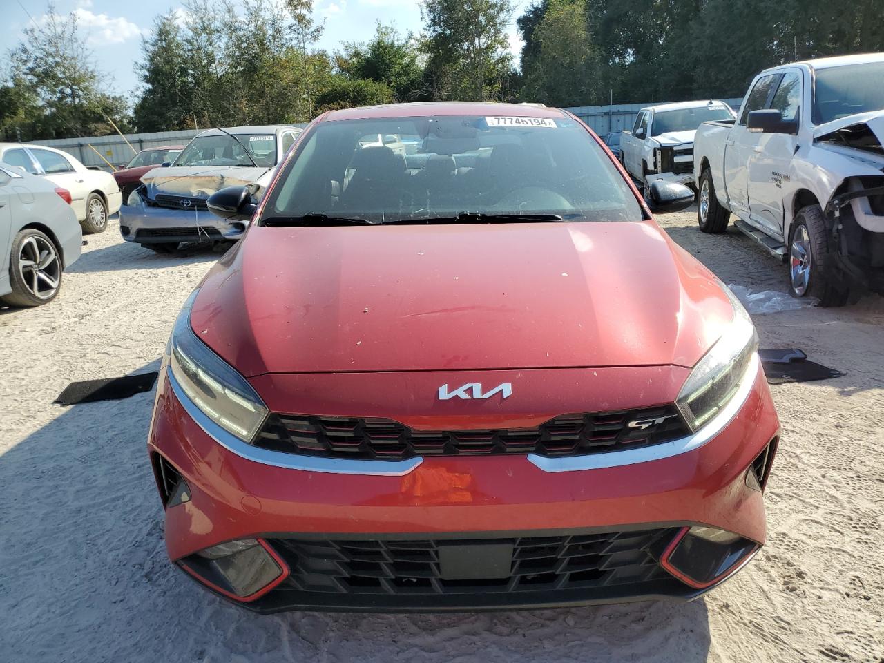 2022 KIA FORTE GT VIN:3KPF44AC9NE442756