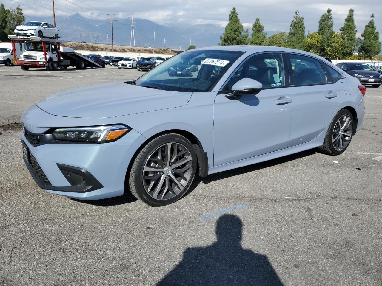 2022 HONDA CIVIC TOURING VIN:2HGFE1F97NH325661