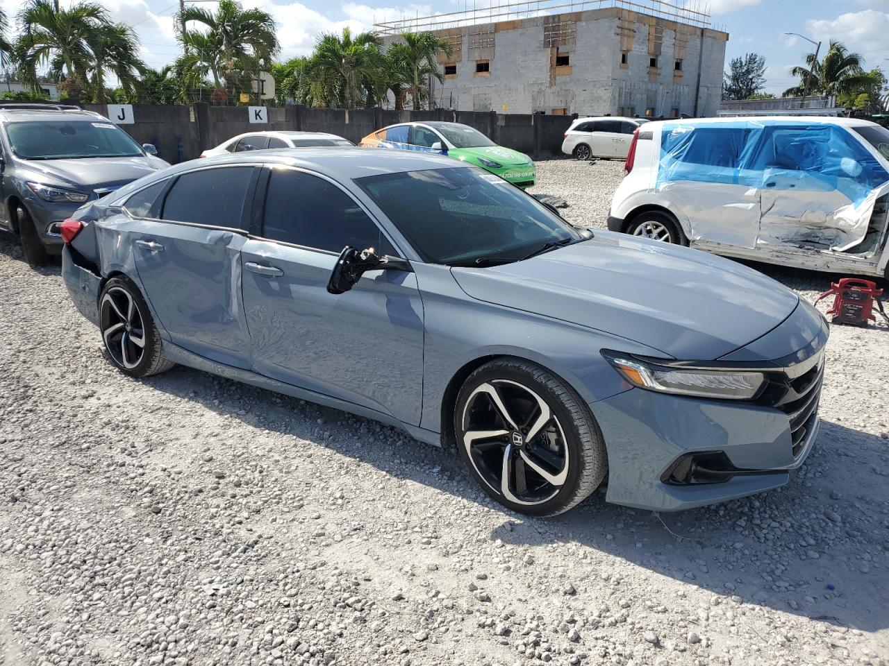 2022 HONDA ACCORD SPORT VIN:1HGCV1F33NA016217