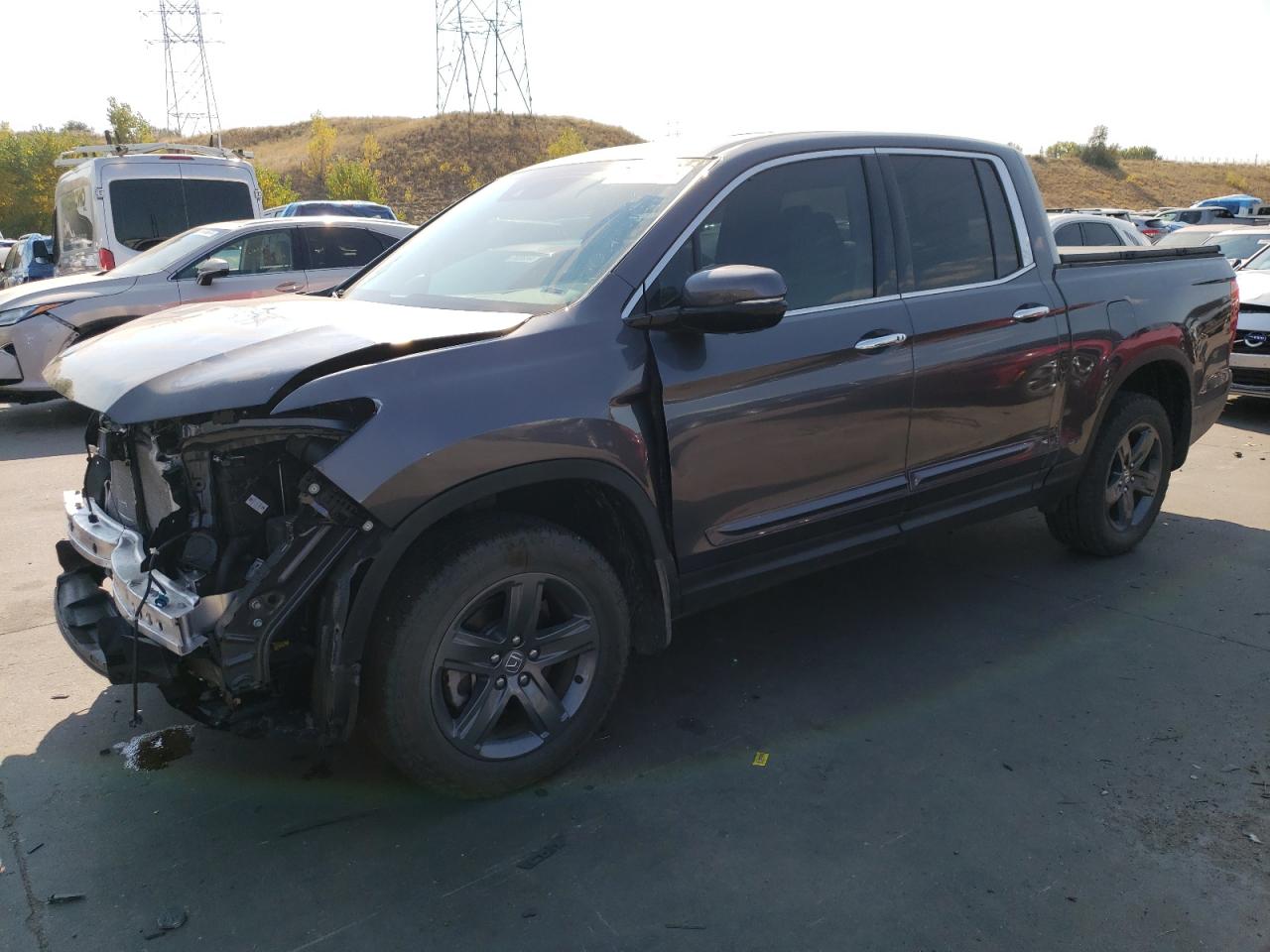 2023 HONDA RIDGELINE RTL-E VIN:5FPYK3F76PB039617