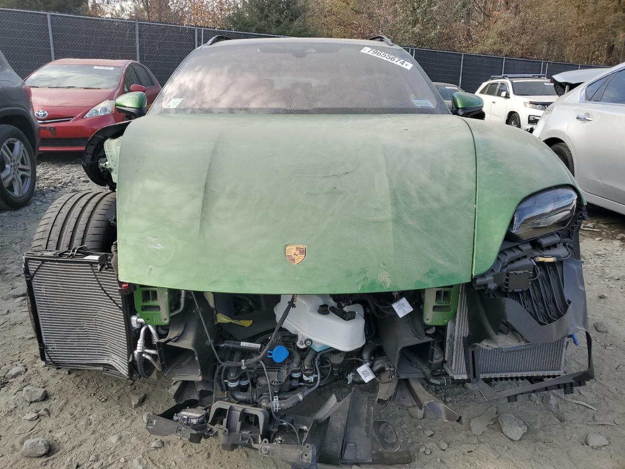 2022 PORSCHE TAYCAN CROSS TURISMO 4S VIN:WP0BB2Y10NSA71354