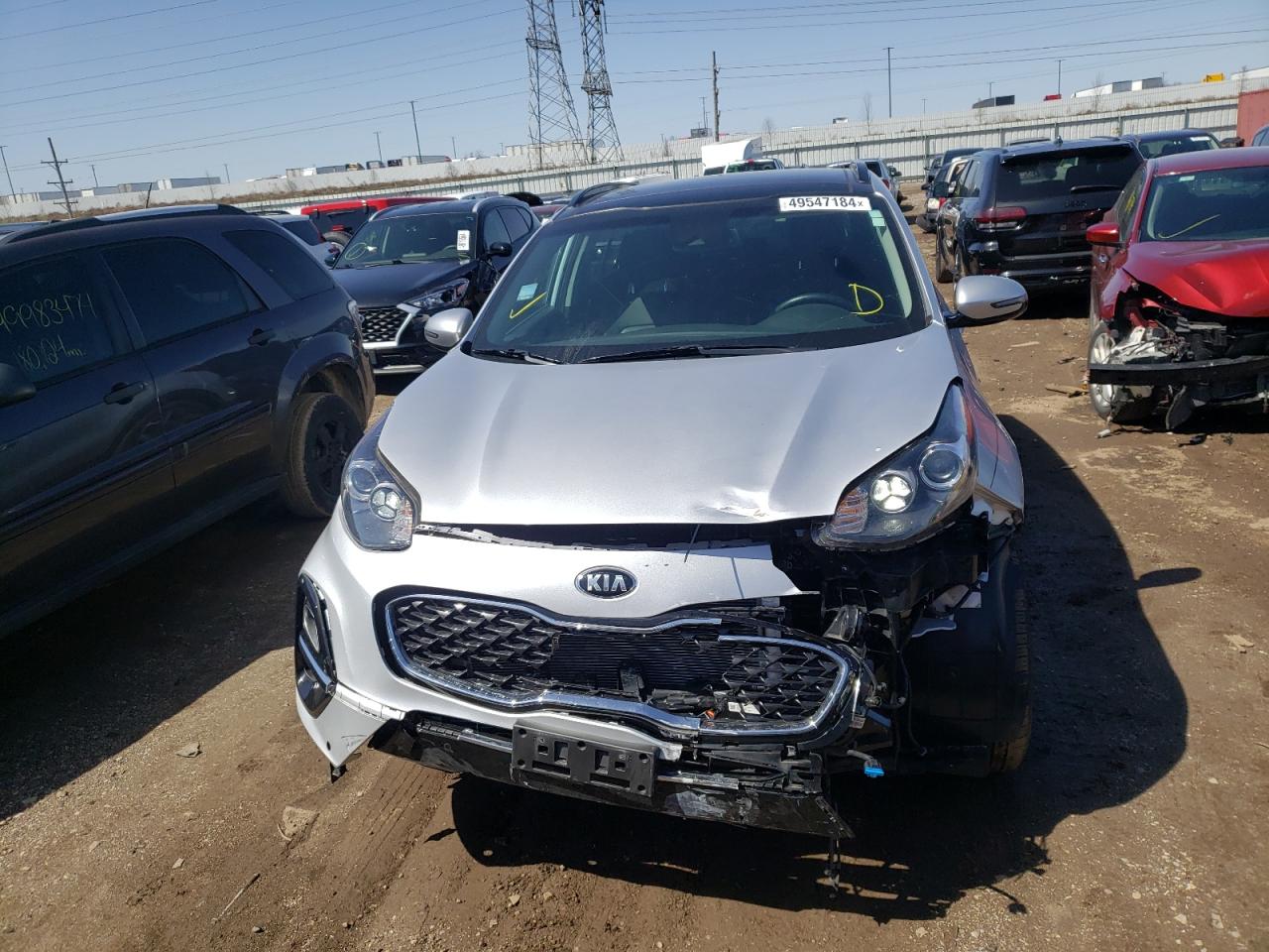 2022 KIA SPORTAGE EX VIN:KNDPNCAC0N7958760