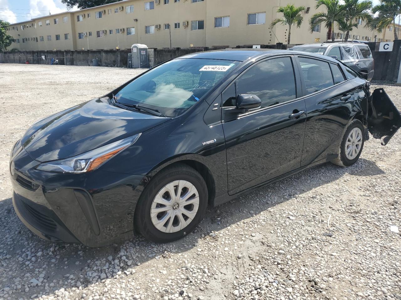 2022 TOYOTA PRIUS NIGHT SHADE VIN:JTDKAMFU0N3167388