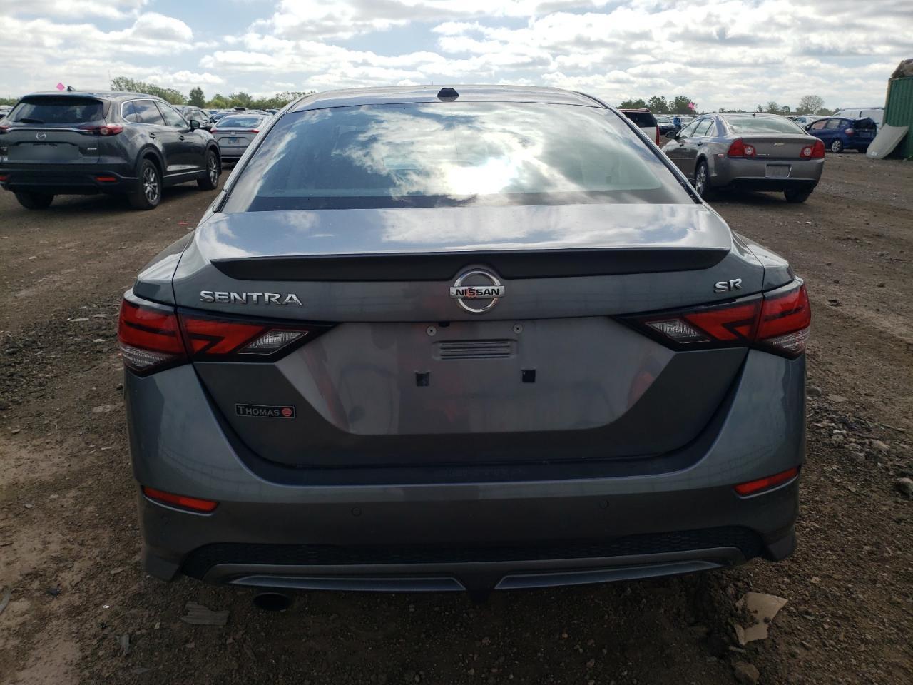 2022 NISSAN SENTRA SR VIN:3N1AB8DV6NY212355