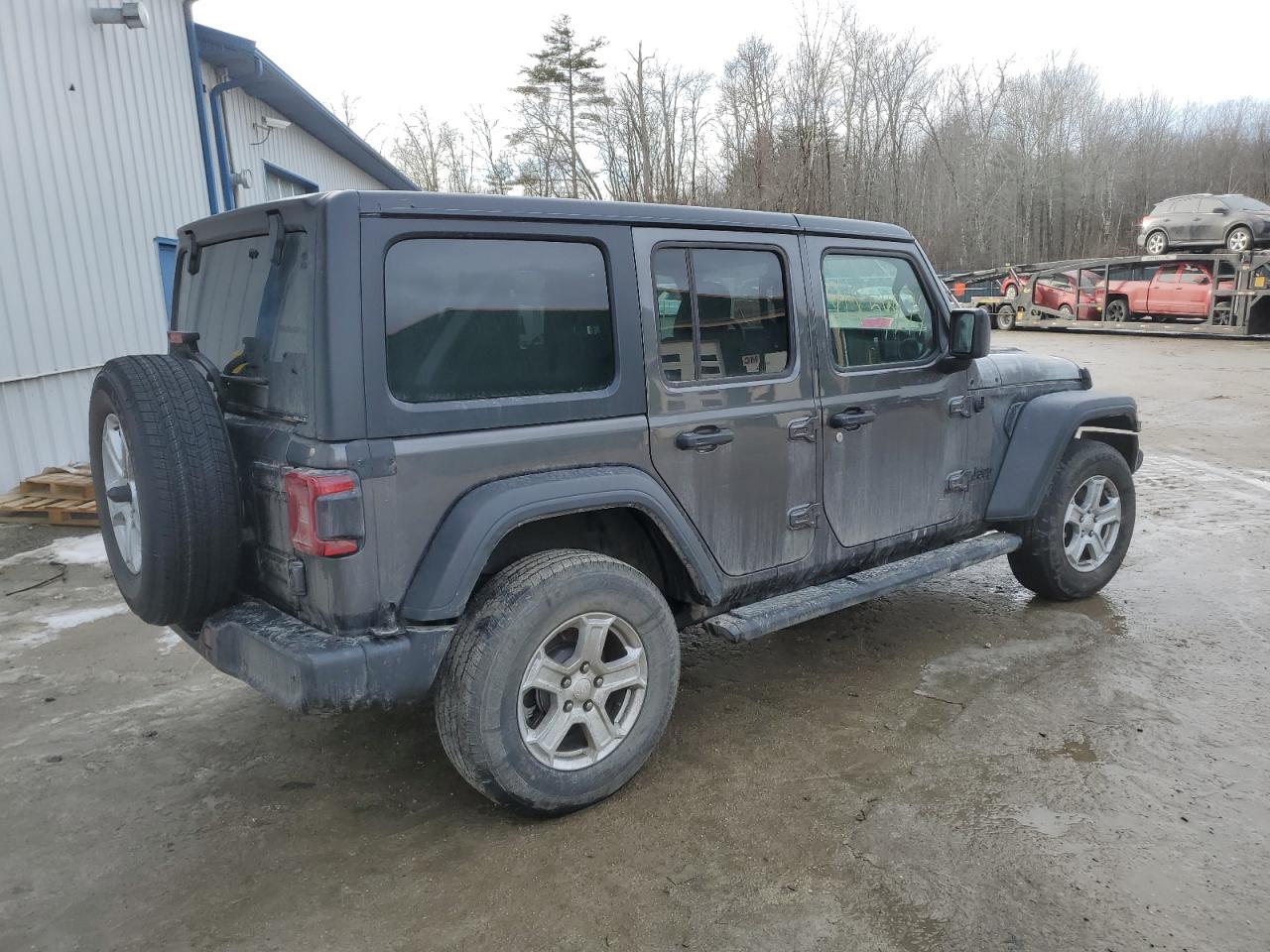 2022 JEEP WRANGLER UNLIMITED SPORT VIN:1C4HJXDN4NW160224