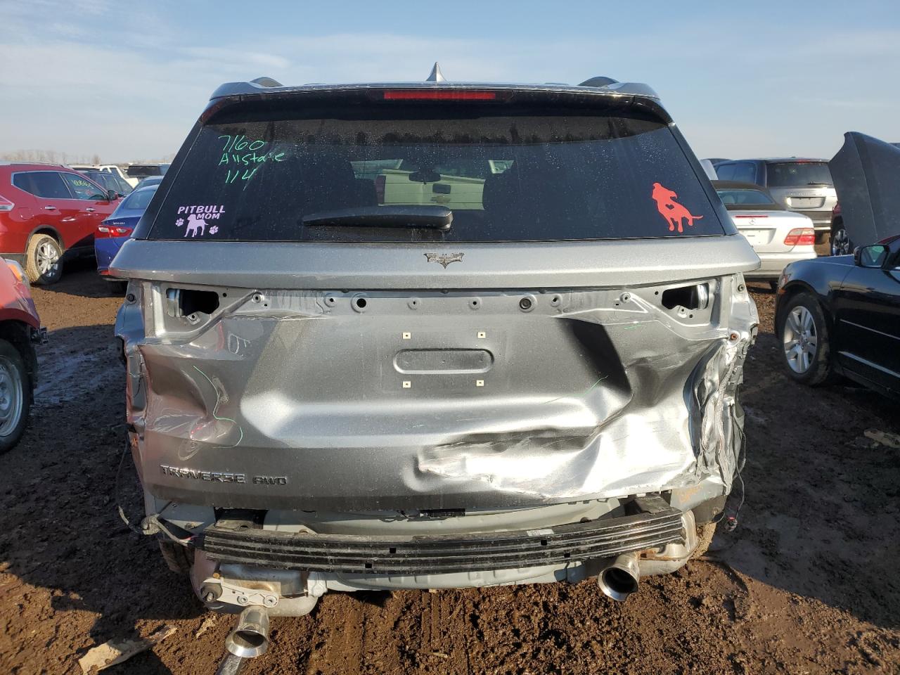 2023 CHEVROLET TRAVERSE LT VIN:1GNEVGKW6PJ255765