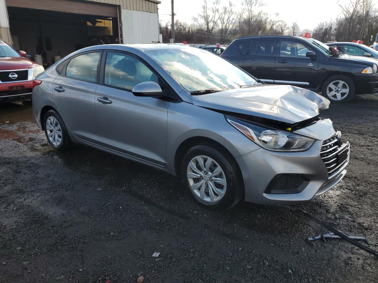 2022 HYUNDAI ACCENT SE VIN:3KPC24A67NE183669