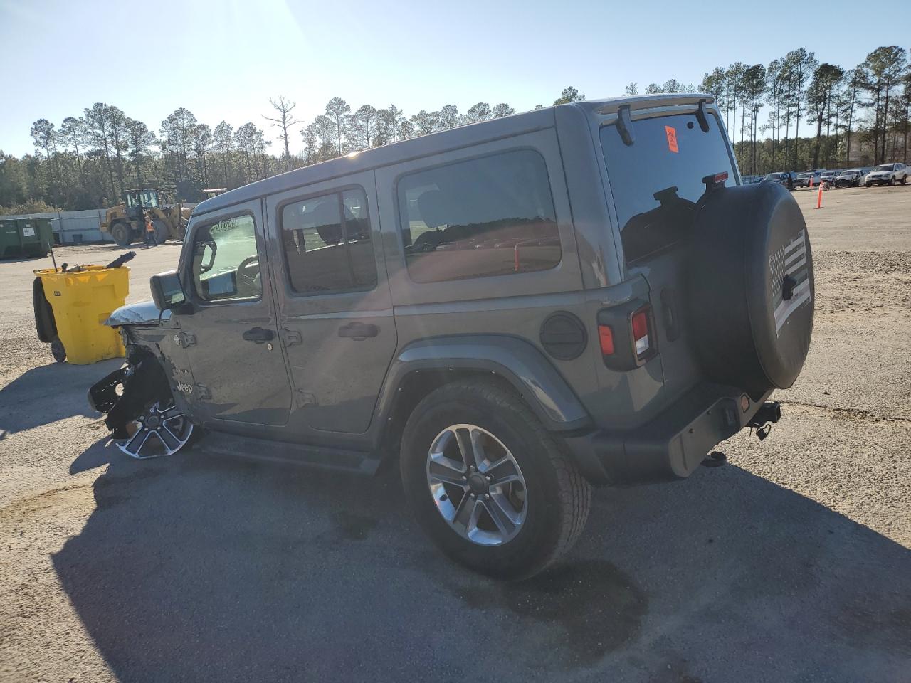 2022 JEEP WRANGLER UNLIMITED SAHARA VIN:1C4HJXEG2NW115847