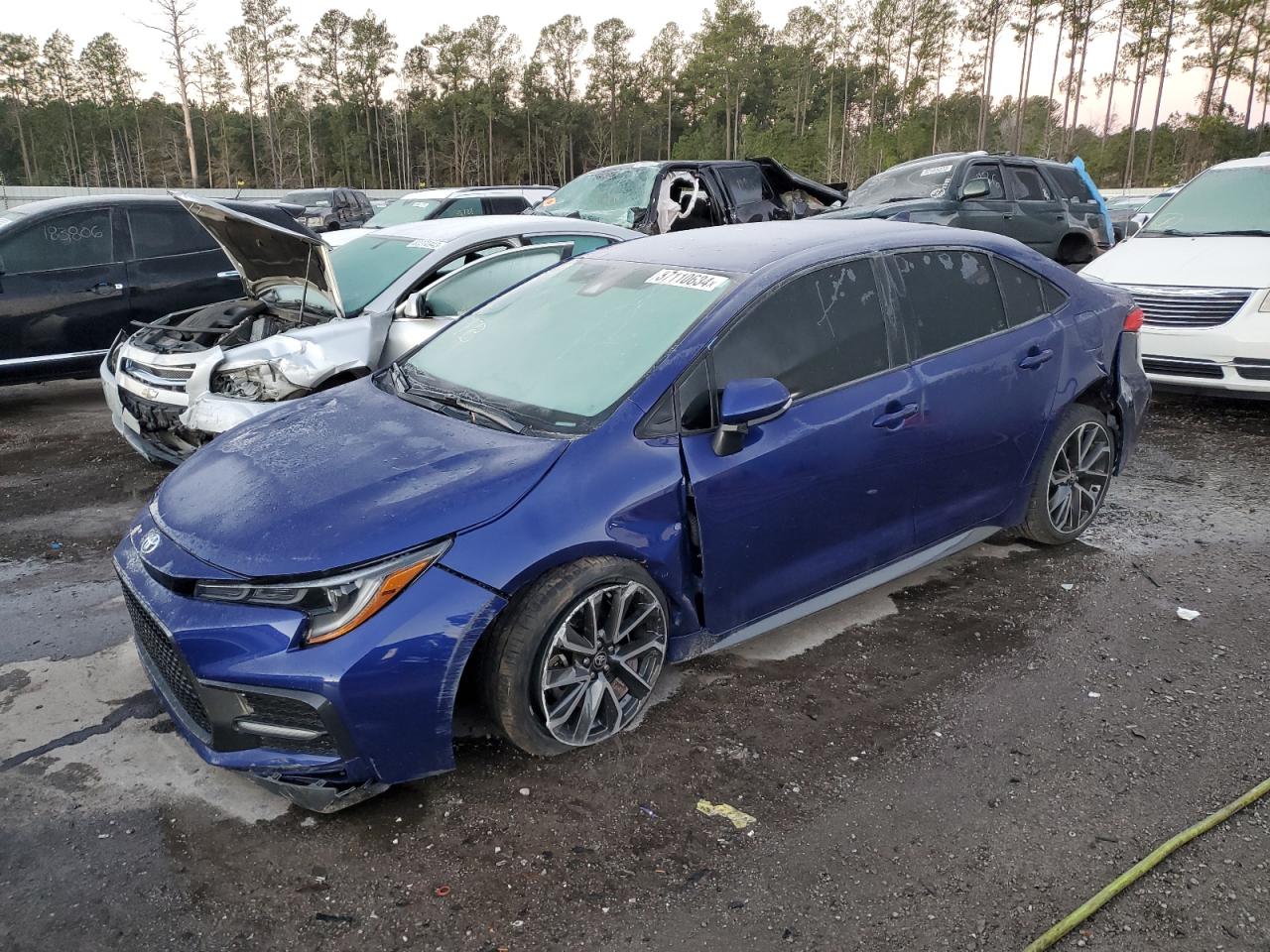 2022 TOYOTA COROLLA SE VIN:5YFS4MCE8NP127894