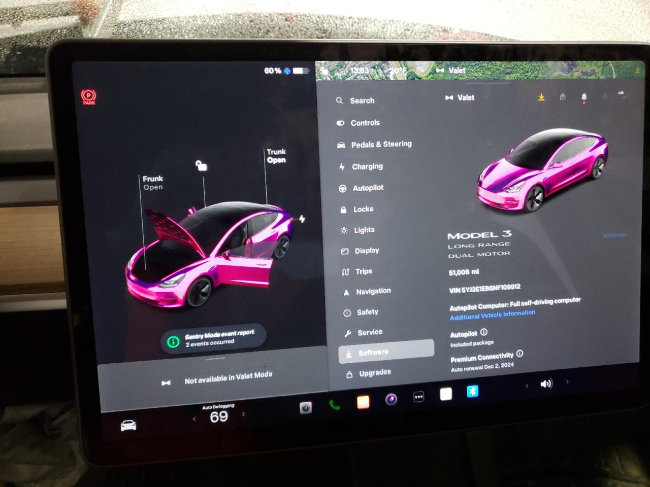 2022 TESLA MODEL 3  VIN:5YJ3E1EB6NF109912