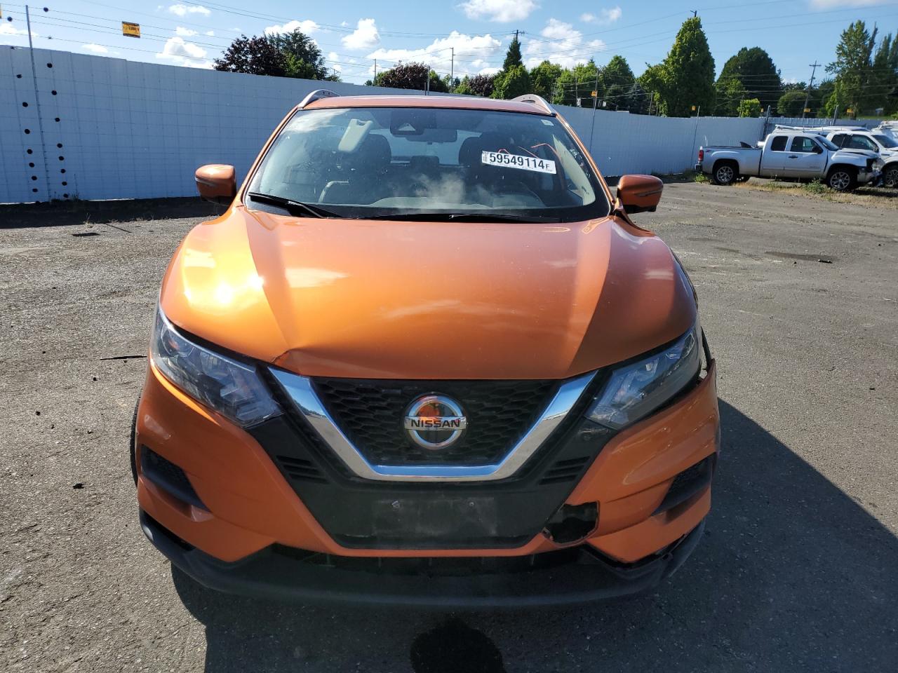 2022 NISSAN ROGUE SPORT SV VIN:JN1BJ1BW8NW473522