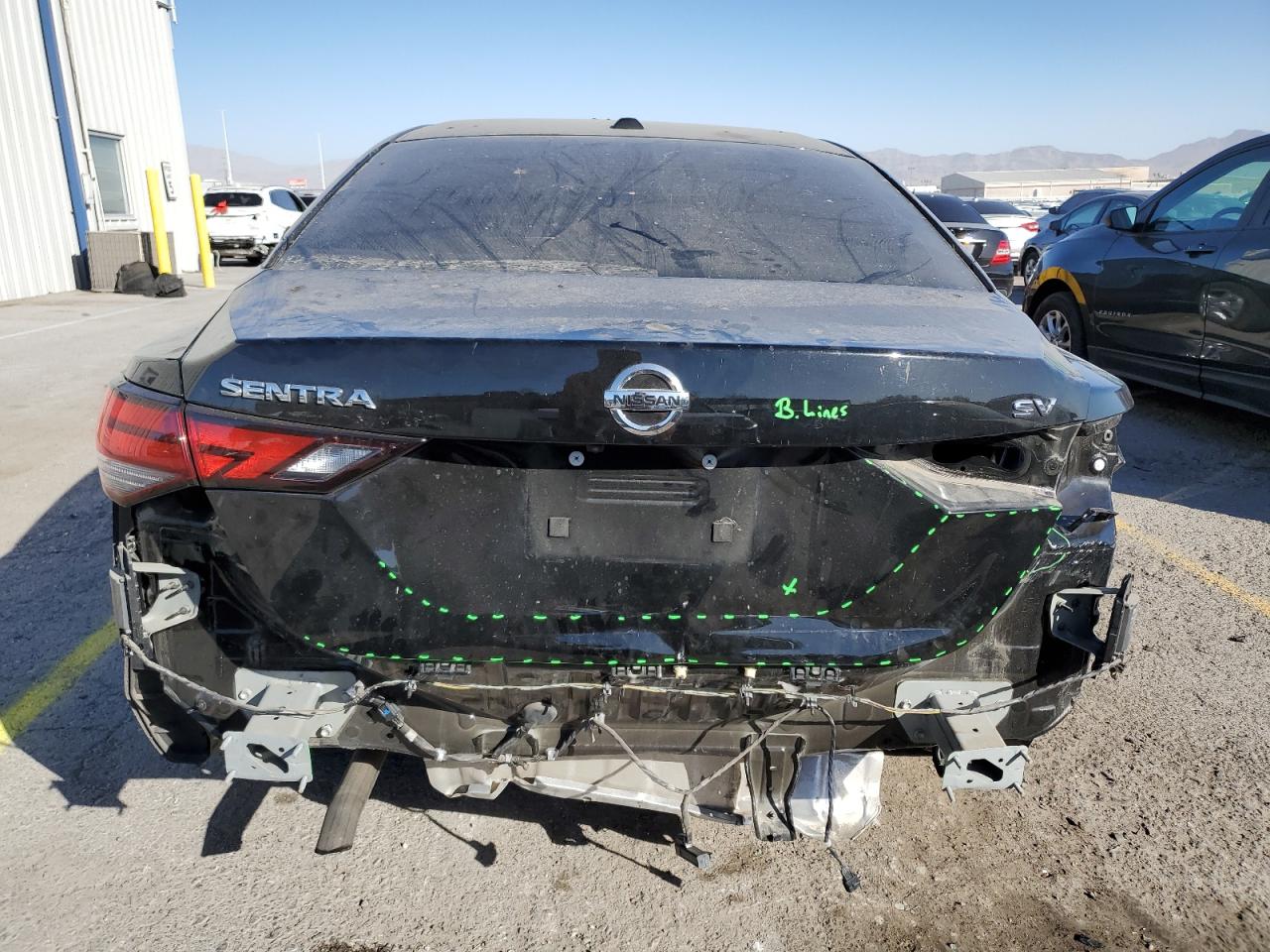 2022 NISSAN SENTRA SV VIN:3N1AB8CV9NY251698
