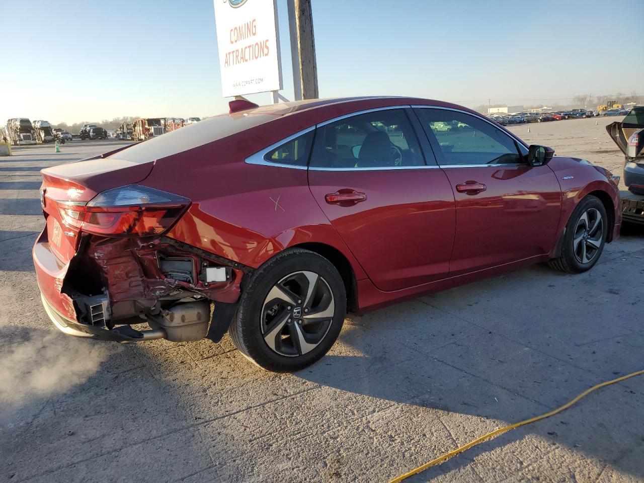 2022 HONDA INSIGHT EX VIN:19XZE4F52NE015326